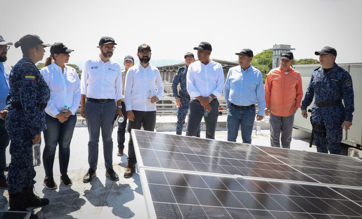 Entrega oficial de 402 paneles solares en la Cárcel y Penitenciaría de Media Seguridad de Espinal